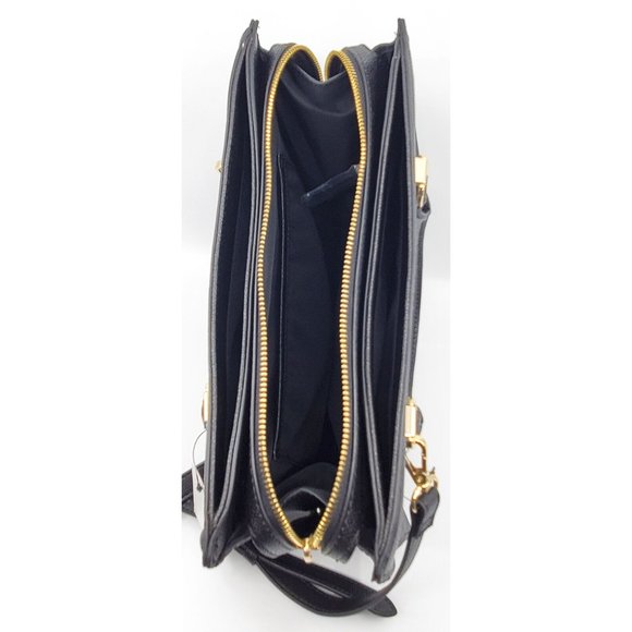 NWD Nine West Black Shayden Jet Set Satchel $57.77 - Picture 6 of 6